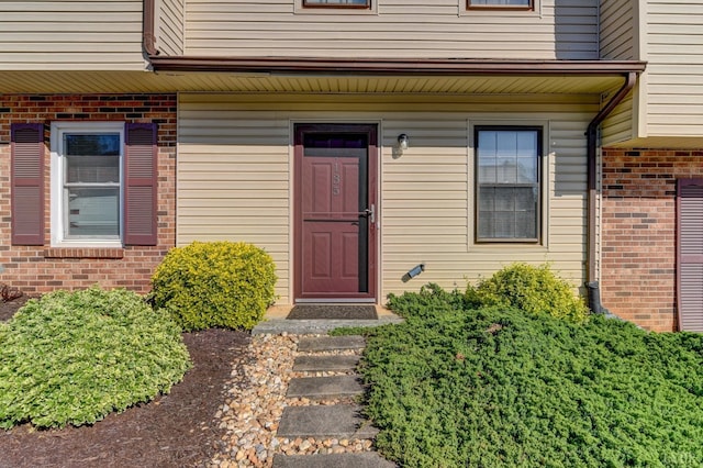 8108 Timberlake Rd Unit 135, Lynchburg, VA 24502 - doorway to property with brick siding
