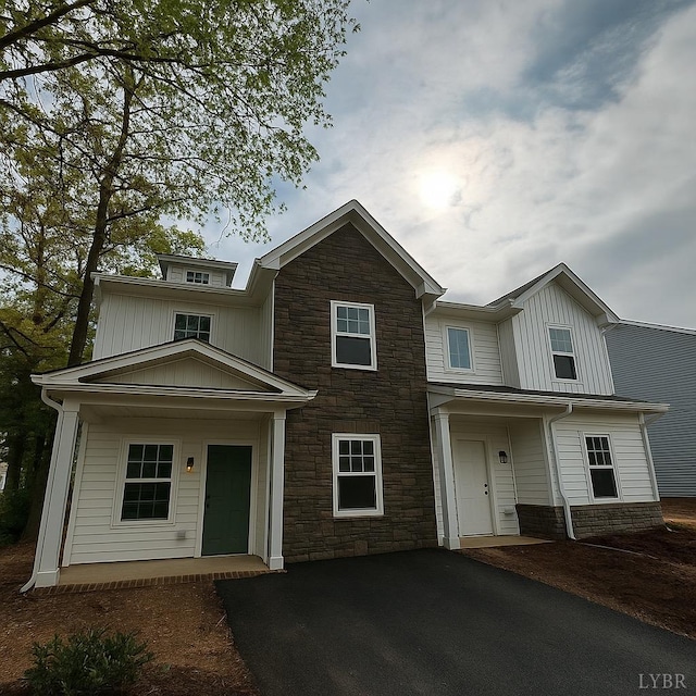 536 Leesville Rd Unit 301, Lynchburg, VA 24502 - view of front of property featuring stone siding and board and batten siding