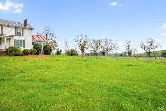 281 Calohan Rd, Rustburg, VA 24588 - view of yard