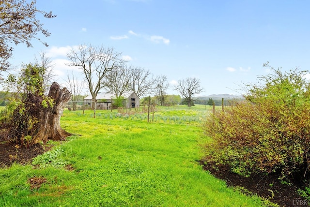 281 Calohan Rd, Rustburg, VA 24588 - view of yard with fence