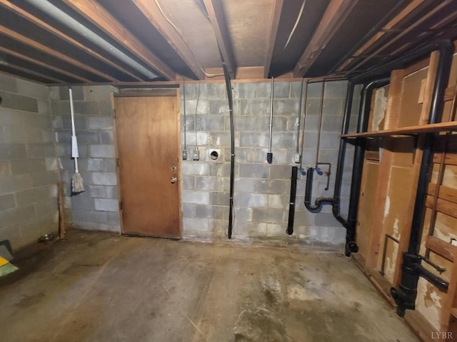 1418 Mitchell Rd, Chatham, VA 24531 - view of unfinished basement