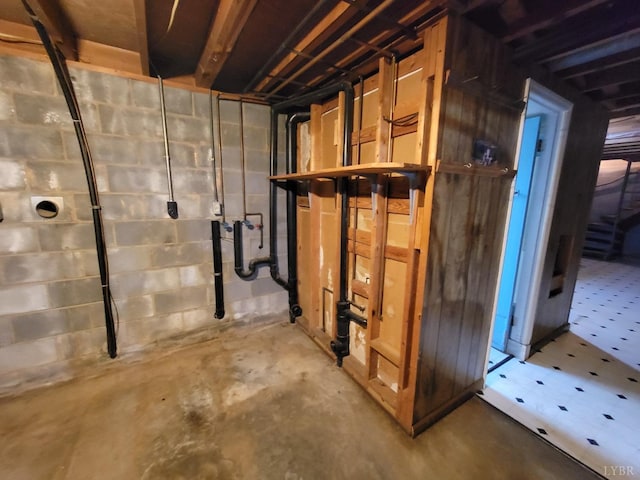 1418 Mitchell Rd, Chatham, VA 24531 - view of unfinished basement
