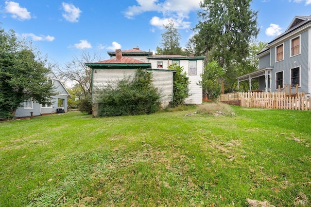 119 Harrison St, Lynchburg, VA 24504 - view of yard with fence