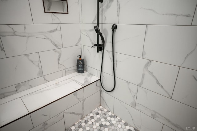 1033 Elk Creek Rd, Forest, VA 24551 - bathroom with tiled shower