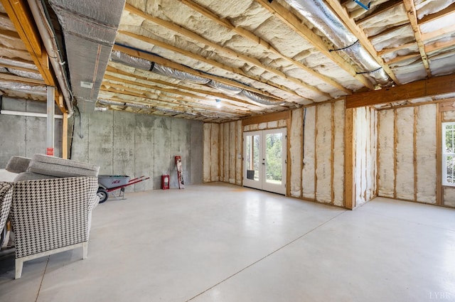 1033 Elk Creek Rd, Forest, VA 24551 - below grade area featuring french doors