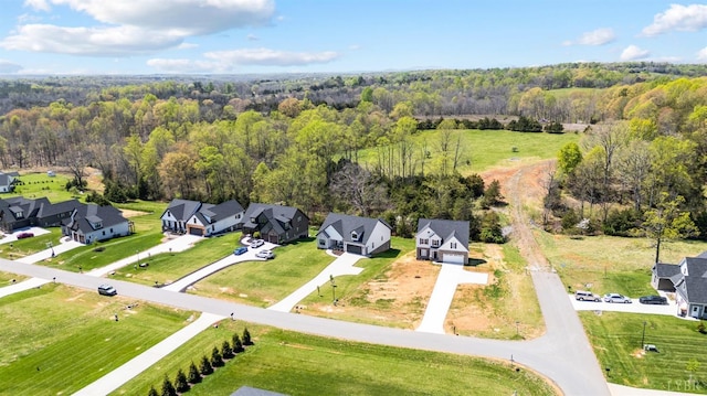 1033 Elk Creek Rd, Forest, VA 24551 - aerial view of residential area with a forest