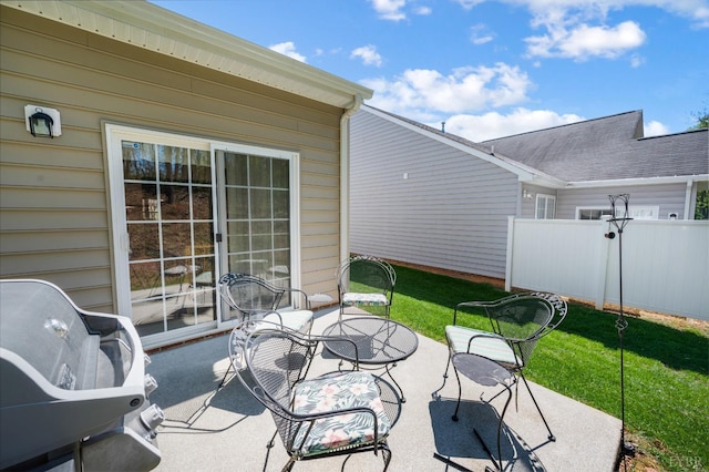 328 Paulette Cir, Lynchburg, VA 24502 - view of patio / terrace with a grill