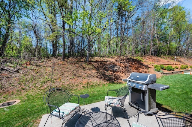 328 Paulette Cir, Lynchburg, VA 24502 - view of patio with a grill