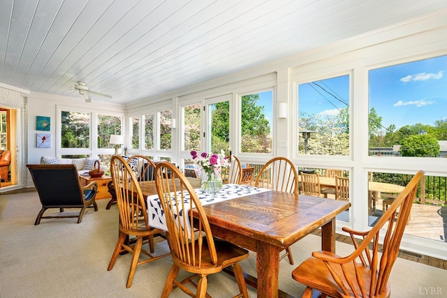 3830 Peakland Pl, Lynchburg, VA 24503 - sunroom / solarium with wood ceiling and plenty of natural light