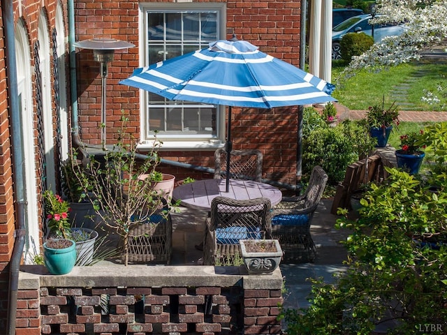 3830 Peakland Pl, Lynchburg, VA 24503 - view of patio / terrace with outdoor dining area