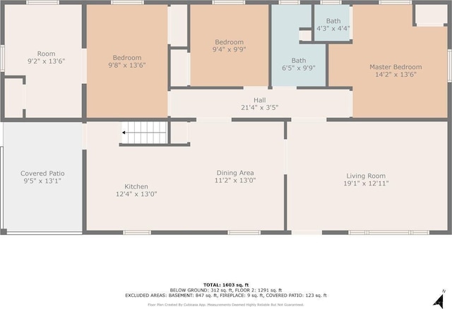 1321 Norfolk Ave, Bedford, VA 24523 - room layout