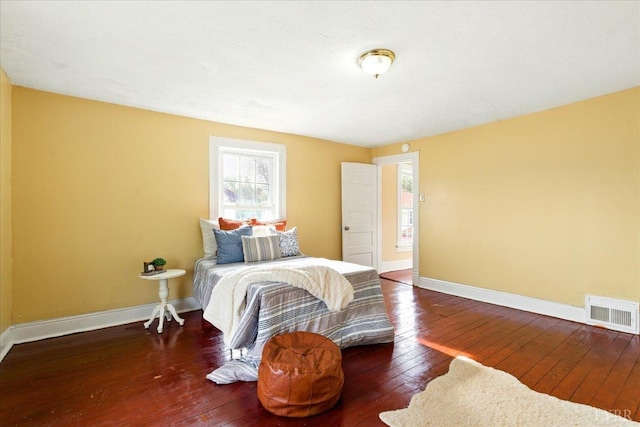 702 Dinwiddie St, Lynchburg, VA 24504 - bedroom with hardwood / wood-style flooring and baseboards
