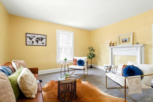 702 Dinwiddie St, Lynchburg, VA 24504 - living room with wood finished floors and baseboards