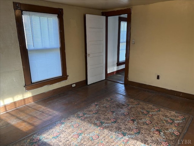 207 Winston Ridge Rd, Lynchburg, VA 24501 - spare room featuring hardwood / wood-style flooring and baseboards
