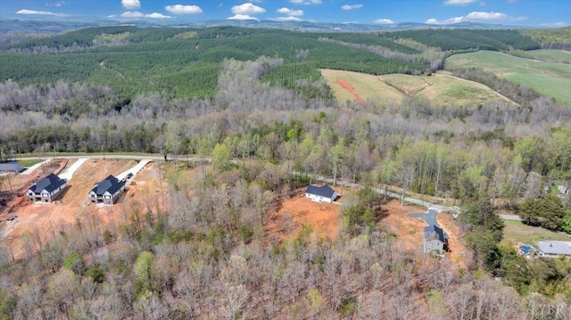 9900 Stonewall Rd, Appomattox, VA 24522 - bird's eye view featuring a forest view