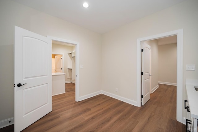 1750 Willow Oak Dr, Forest, VA 24551 - interior space with wood finished floors, recessed lighting, and baseboards