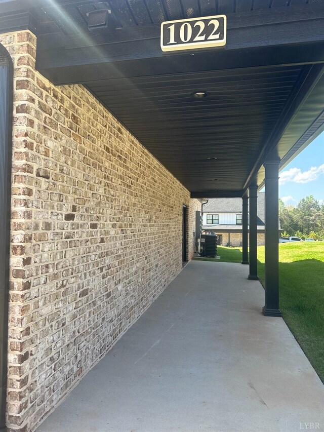 1022 N Westyn Loop, Forest, VA 24551 - view of patio featuring central AC unit