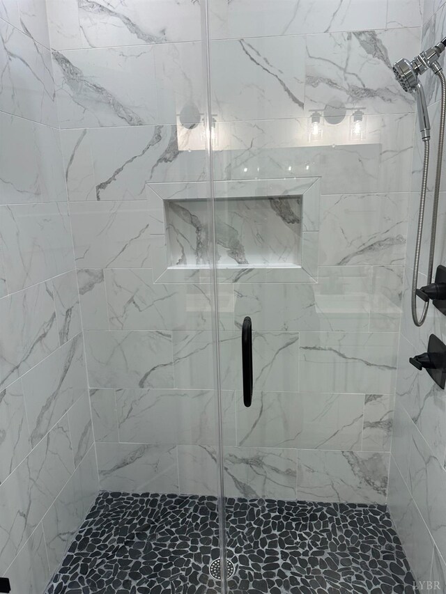 1022 N Westyn Loop, Forest, VA 24551 - bathroom featuring a shower stall