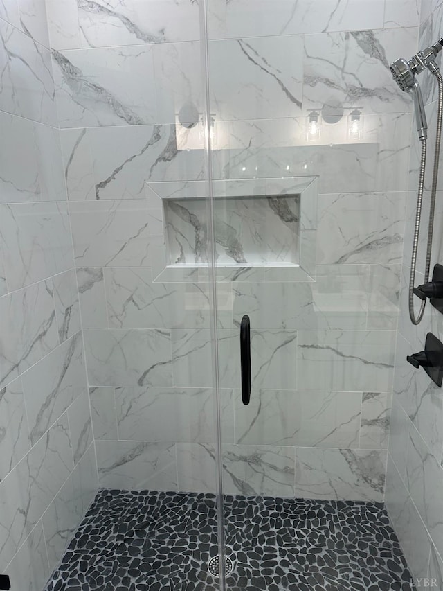 1022 N Westyn Loop, Forest, VA 24551 - full bath featuring a marble finish shower