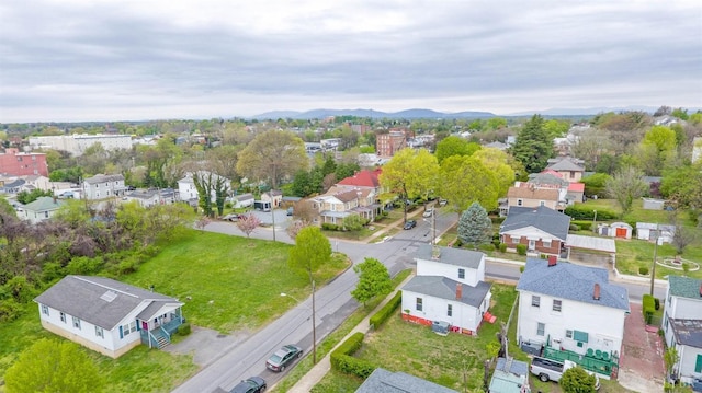 1518 14th St, Lynchburg, VA 24501 - aerial view of residential area with mountains