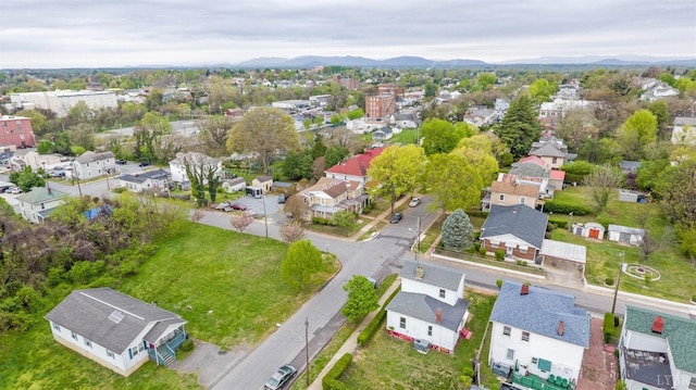 1518 14th St, Lynchburg, VA 24501 - aerial view of residential area with mountains