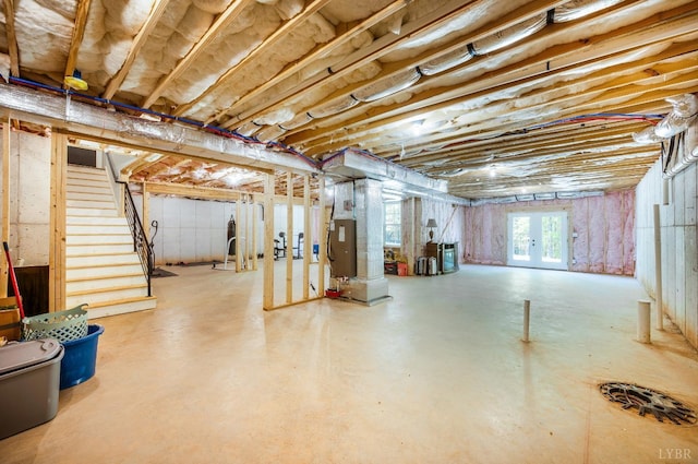 301 Bentley Grove Way, Lynchburg, VA 24502 - basement featuring stairway