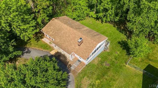 119 Adams Dr, Lynchburg, VA 24502 - aerial view of property and surrounding area