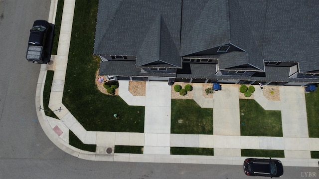 drone / aerial view