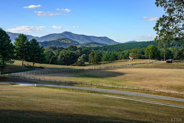 1209 Sycamore Creek Dr, Goode, VA 24556 - view of mountain feature with a rural view and a forest view