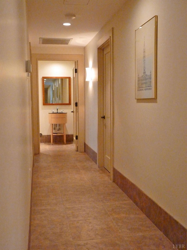 1209 Sycamore Creek Dr, Goode, VA 24556 - hall featuring visible vents