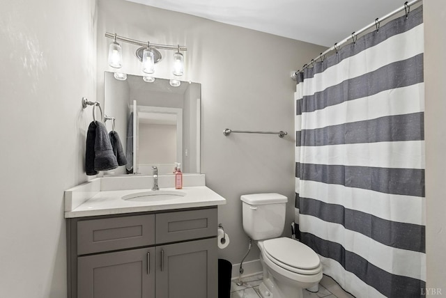 21 Zags Ln, Lynchburg, VA 24502 - bathroom with vanity, toilet, and a shower with curtain