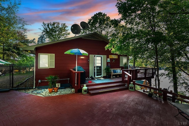 106 Catlett Ct, Moneta, VA 24121 - view of outbuilding with a gate