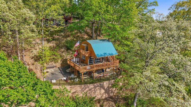 106 Catlett Ct, Moneta, VA 24121 - view from above of property