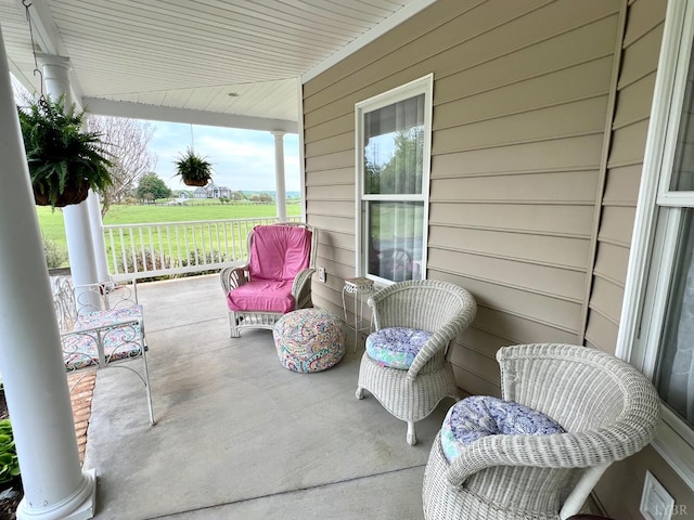216 Burford Farm Rd, Monroe, VA 24574 - view of porch