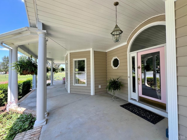 216 Burford Farm Rd, Monroe, VA 24574 - view of porch