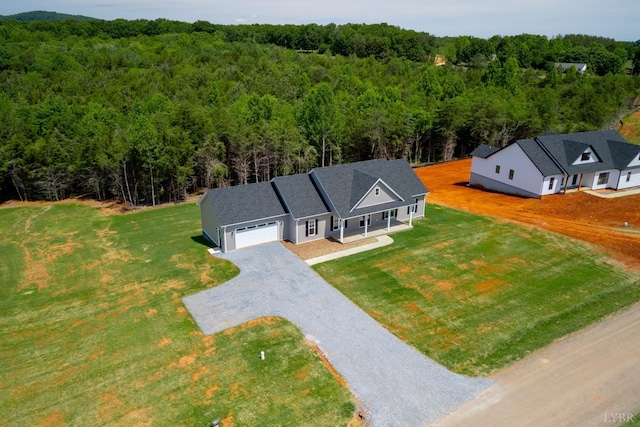 243 Pebble Rd, Rustburg, VA 24588 - view of subject property featuring a forest