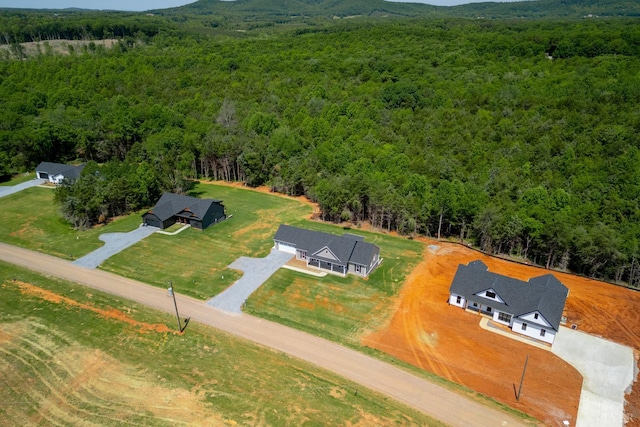 243 Pebble Rd, Rustburg, VA 24588 - aerial view of property and surrounding area with a forest