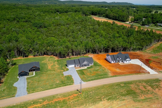 243 Pebble Rd, Rustburg, VA 24588 - drone / aerial view of a heavily wooded area