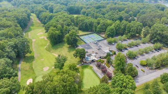 1791 Windlass Dr, Moneta, VA 24121 - birds eye view of property with view of golf course
