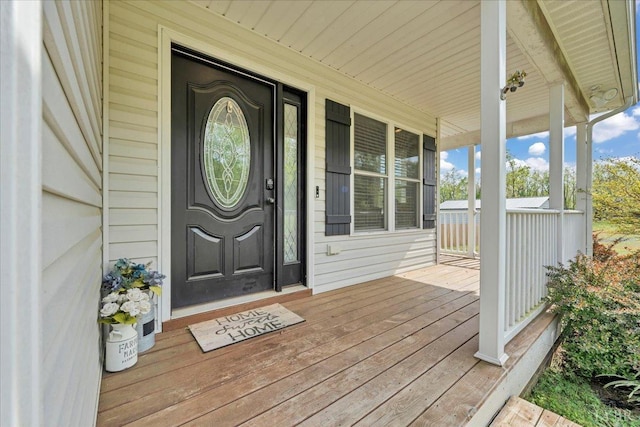 1400 Mountain Cut Rd, Appomattox, VA 24522 - doorway to property featuring a porch