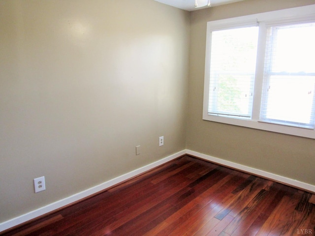 1697 S Amherst Hwy, Amherst, VA 24521 - unfurnished room with baseboards and dark wood finished floors
