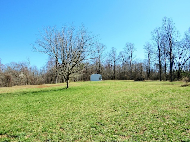 1697 S Amherst Hwy, Amherst, VA 24521 - view of green lawn featuring an outbuilding and a storage shed