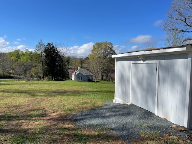 1697 S Amherst Hwy, Amherst, VA 24521 - view of green lawn featuring a storage unit and an outbuilding