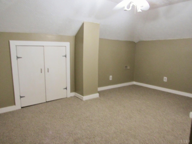 1697 S Amherst Hwy, Amherst, VA 24521 - bonus room with vaulted ceiling, light carpet, and baseboards
