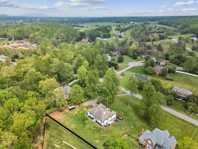 1208 Rocky Branch Dr, Forest, VA 24551 - drone / aerial view of a heavily wooded area
