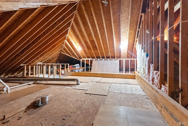 1208 Rocky Branch Dr, Forest, VA 24551 - view of unfinished attic