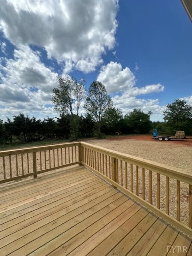 1493 Buck Creek Rd, Appomattox, VA 24522 - view of wooden terrace