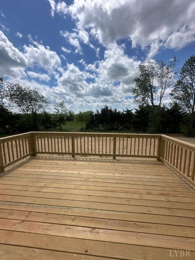 1493 Buck Creek Rd, Appomattox, VA 24522 - view of wooden terrace