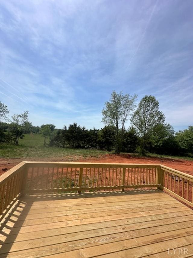 1493 Buck Creek Rd, Appomattox, VA 24522 - view of wooden terrace