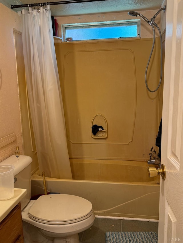 202 Stallion Way, Amherst, VA 24521 - bathroom with shower / tub combo, vanity, healthy amount of natural light, and tile patterned flooring